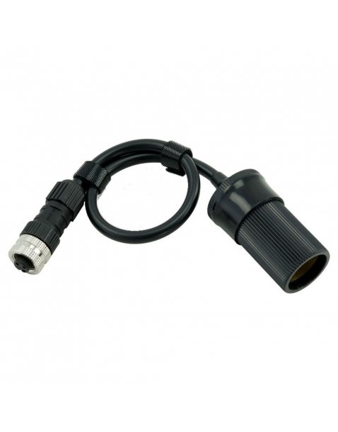 Eagle-compatible power cable for accessories with cigarette plug - 30cm - 8A|EAGLE-type power cables|Primalucelab en