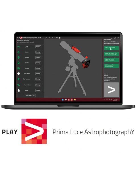 PLAY - Prima Luce AstrophotographY software