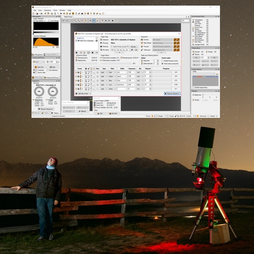 Advanced astrophotography automation softwares with EAGLE