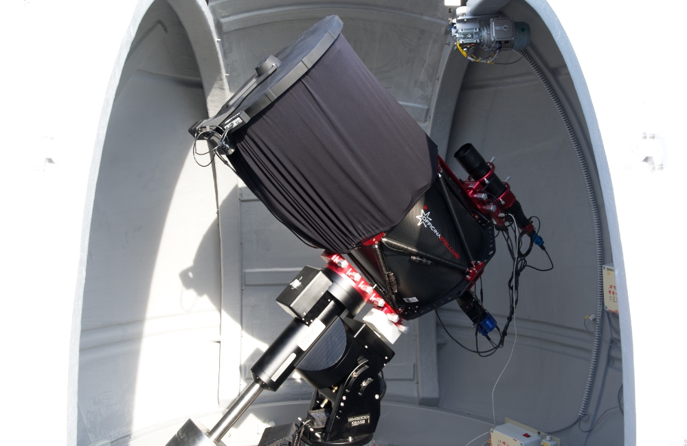 ASTRO-RES Observatory Station installed in University of Milano-Bicocca