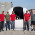 ASTRO-RES Observatory Station installed in University of Milano-Bicocca