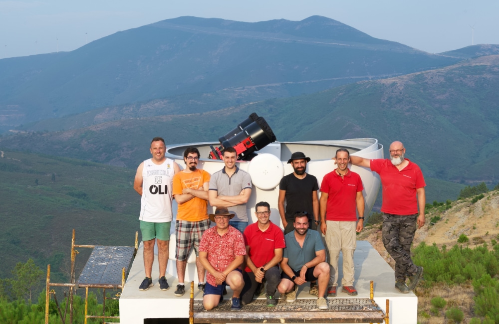BINO-SSA Observatory Station installed in Pampilhosa da Serra Space Observatory (PASO)