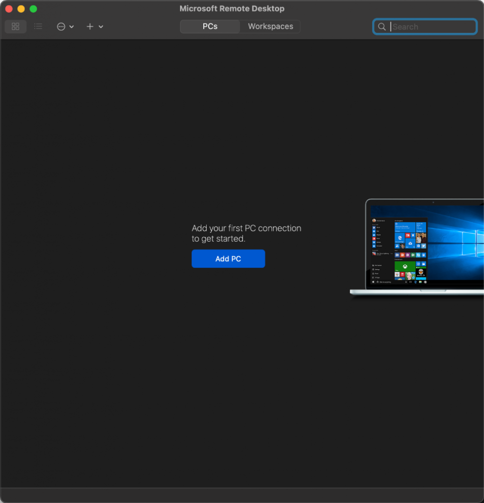 EAGLE first use remote control from a Mac computer