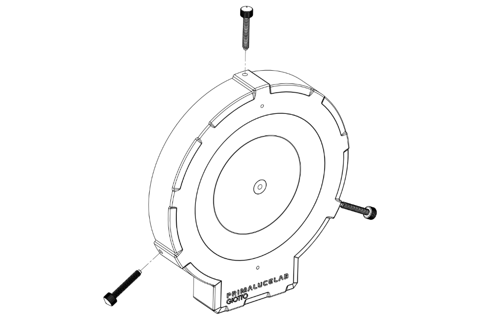 First use: attaching GIOTTO to front of your telescope