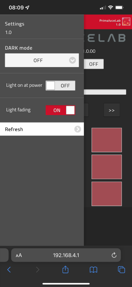 First use: Controlling GIOTTO with Virtual HandPad