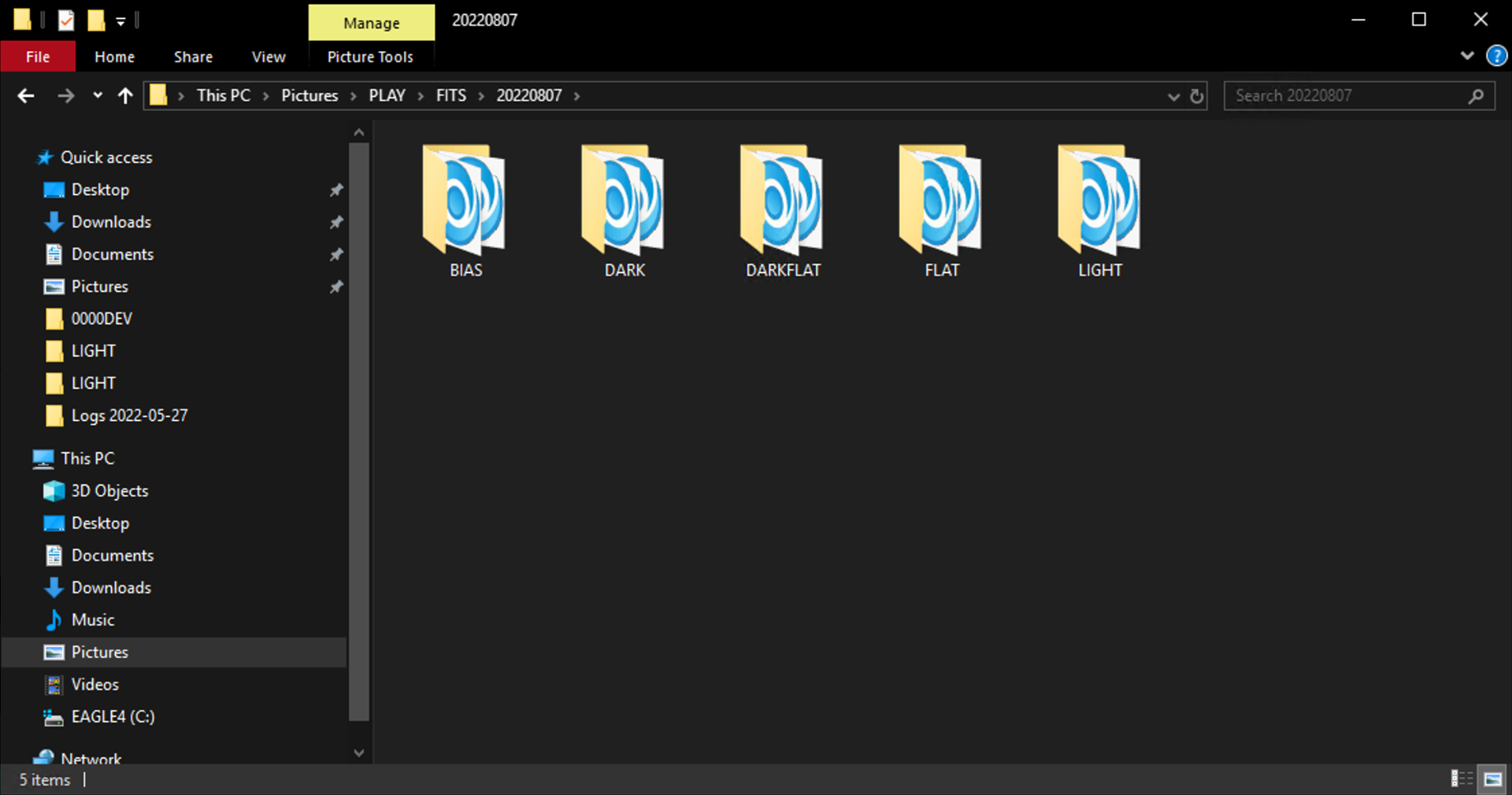 How to record FLAT calibration frames with GIOTTO and PLAY