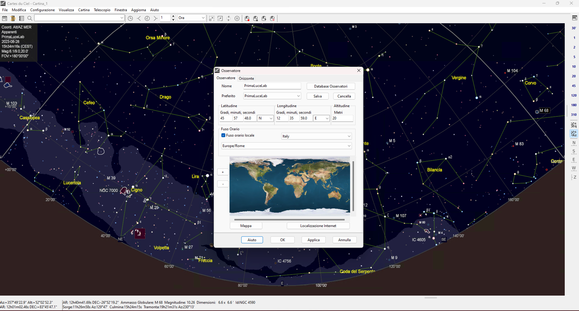 Come controllare in remoto la vostra montatura SkyWatcher con PLAY