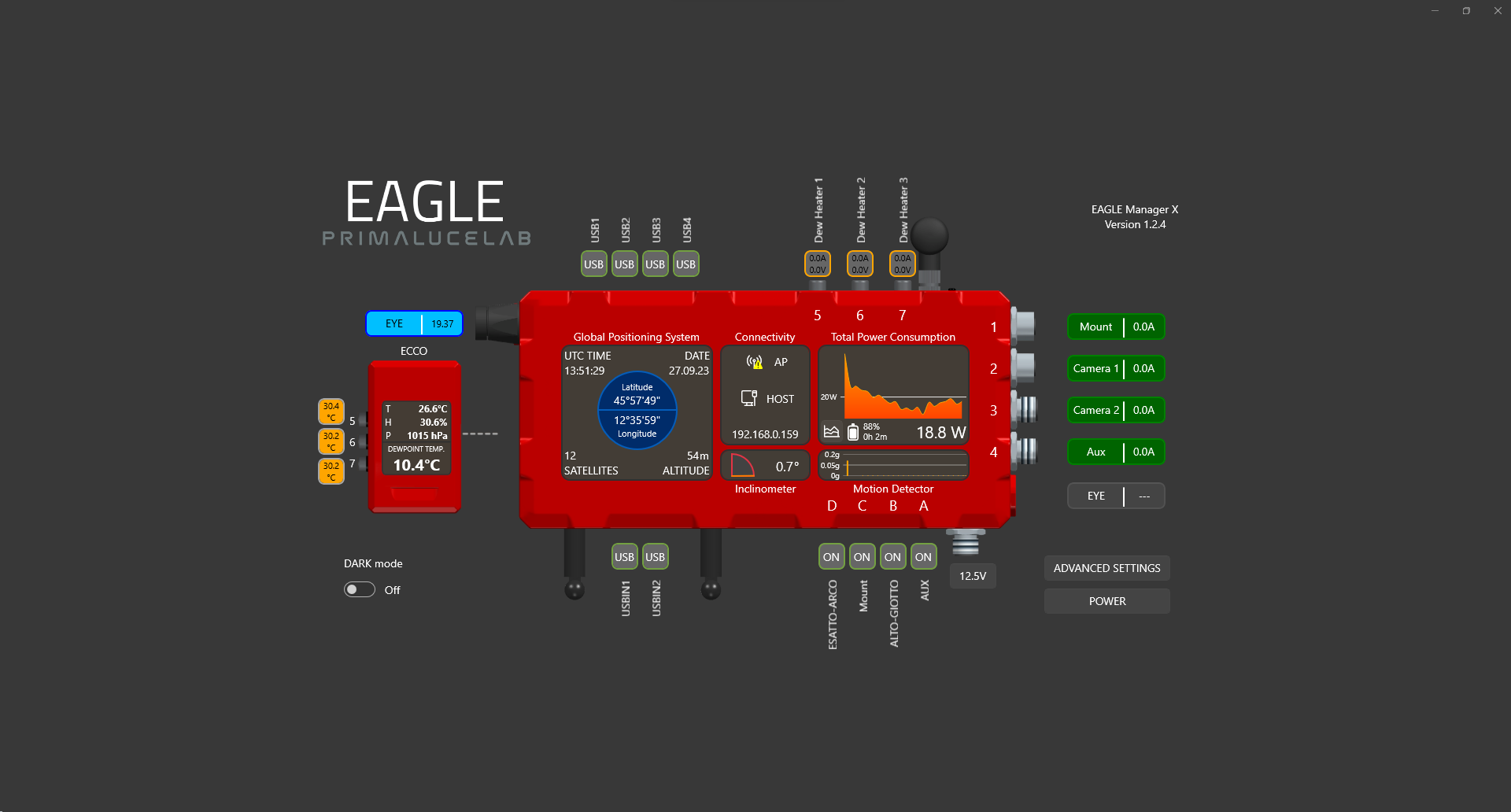 Troubleshooting: EAGLE doesn't create WiFi network and EAGLE Manager X shows a yellow mark close to AP