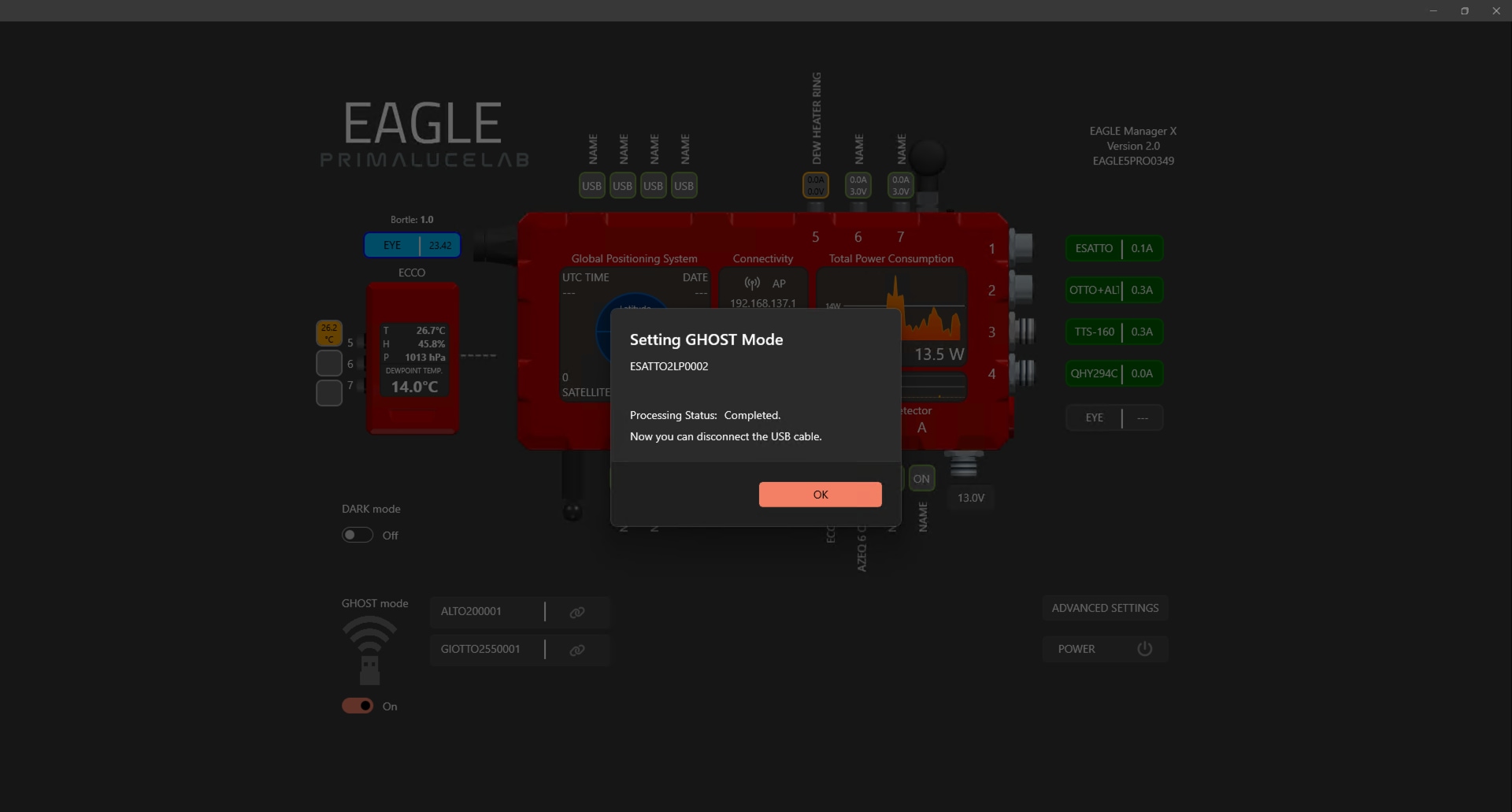 How to use GHOST mode and replace USB cables of PLL devices with a wireless connection