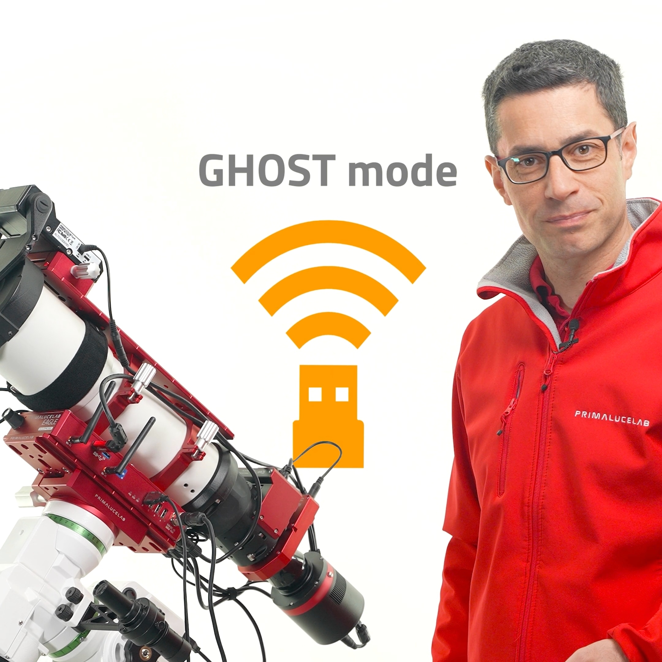 How to use GHOST mode and replace USB cables of PLL devices with a wireless connection
