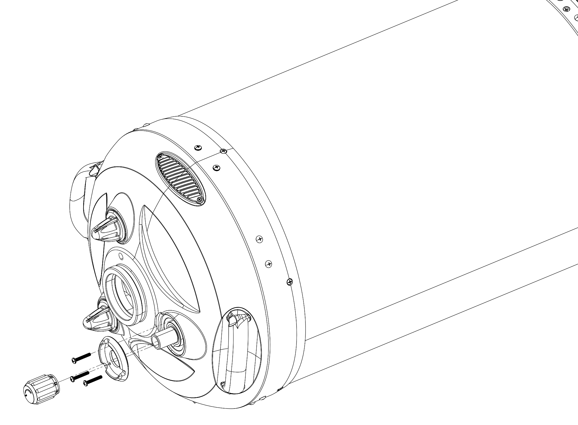 Installing SESTO SENSO 3 SC on your SC type telescope with internal focuser