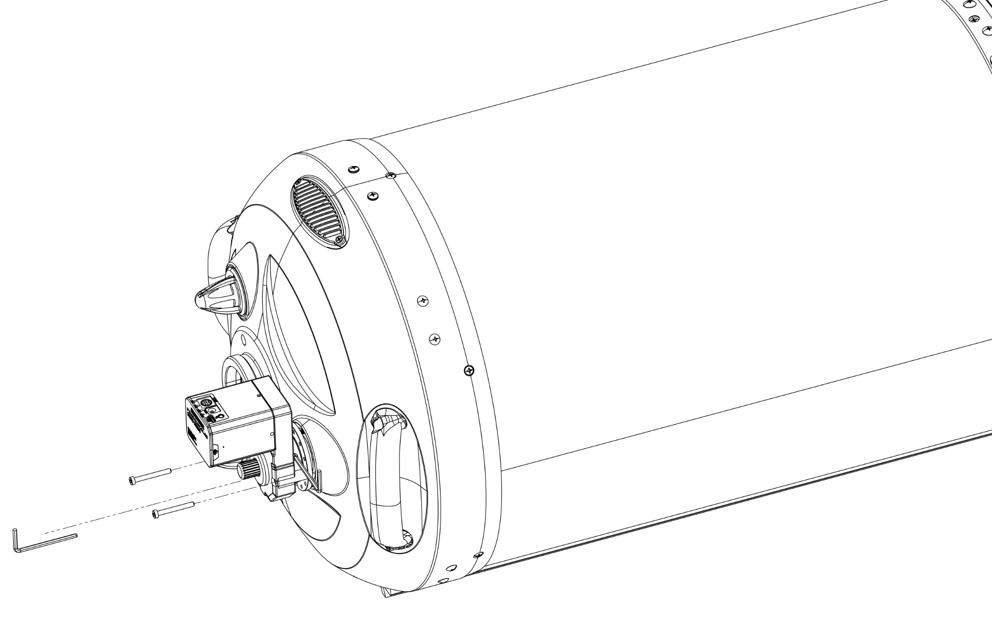 Installing SESTO SENSO 3 SC on your SC type telescope with internal focuser