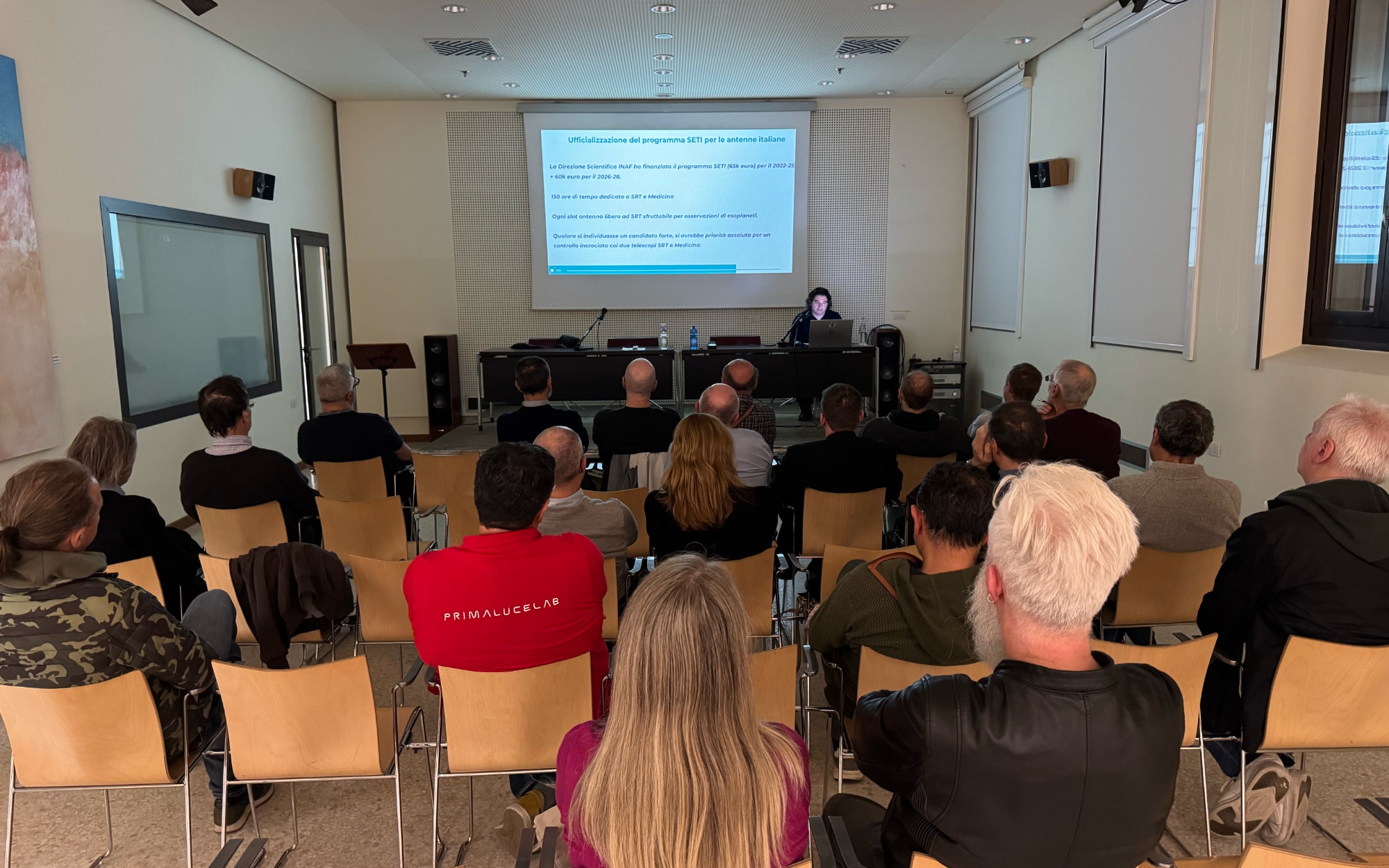 NEAST Summit 2025 – the event that opened the PL Space Center - Public Lecture “Are we alone in the universe? The project that seeks the answer” by Eng. Andrea Melis, INAF – OACa