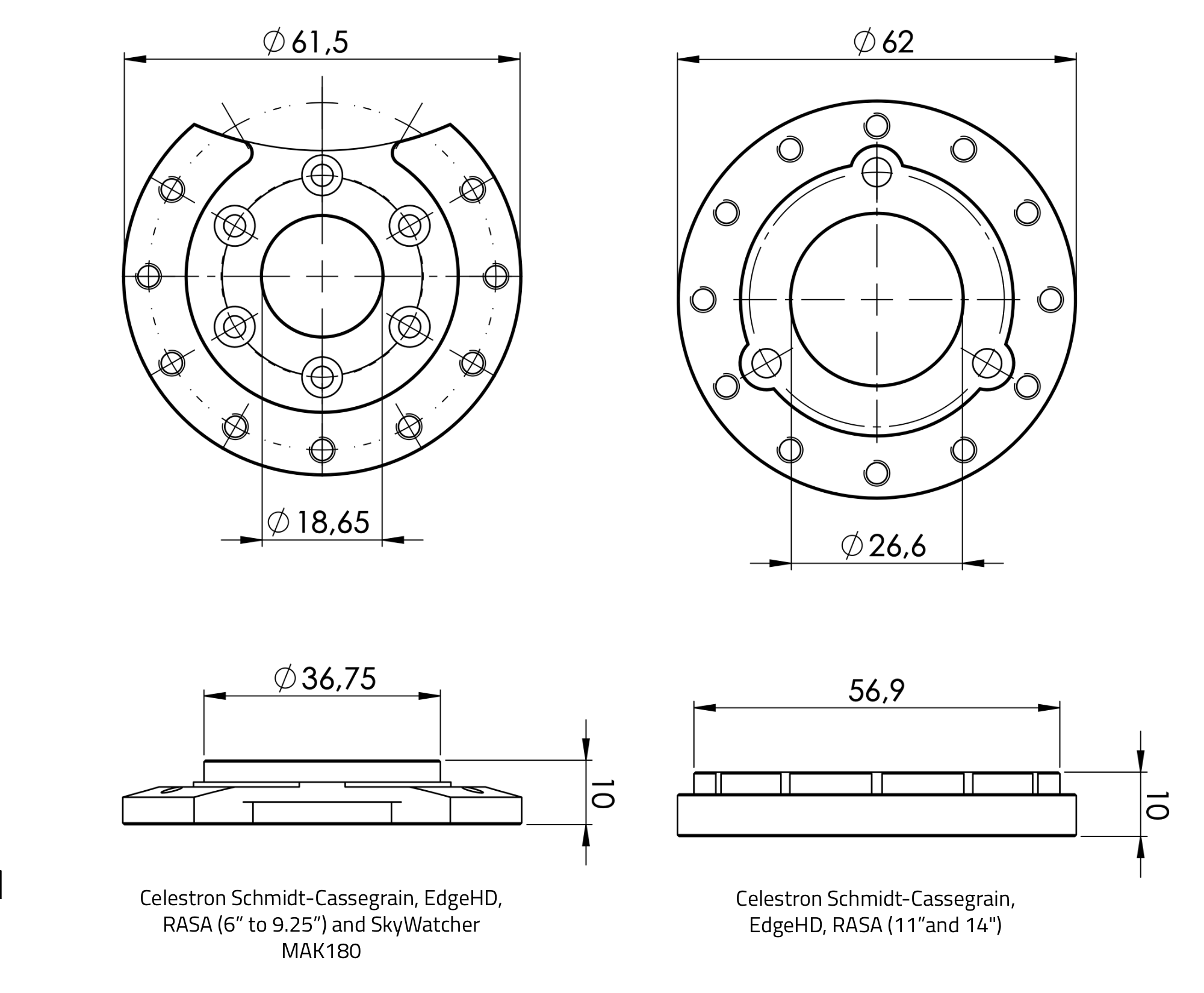 Is SESTO SENSO 3 SC compatible with my SC type telescope?