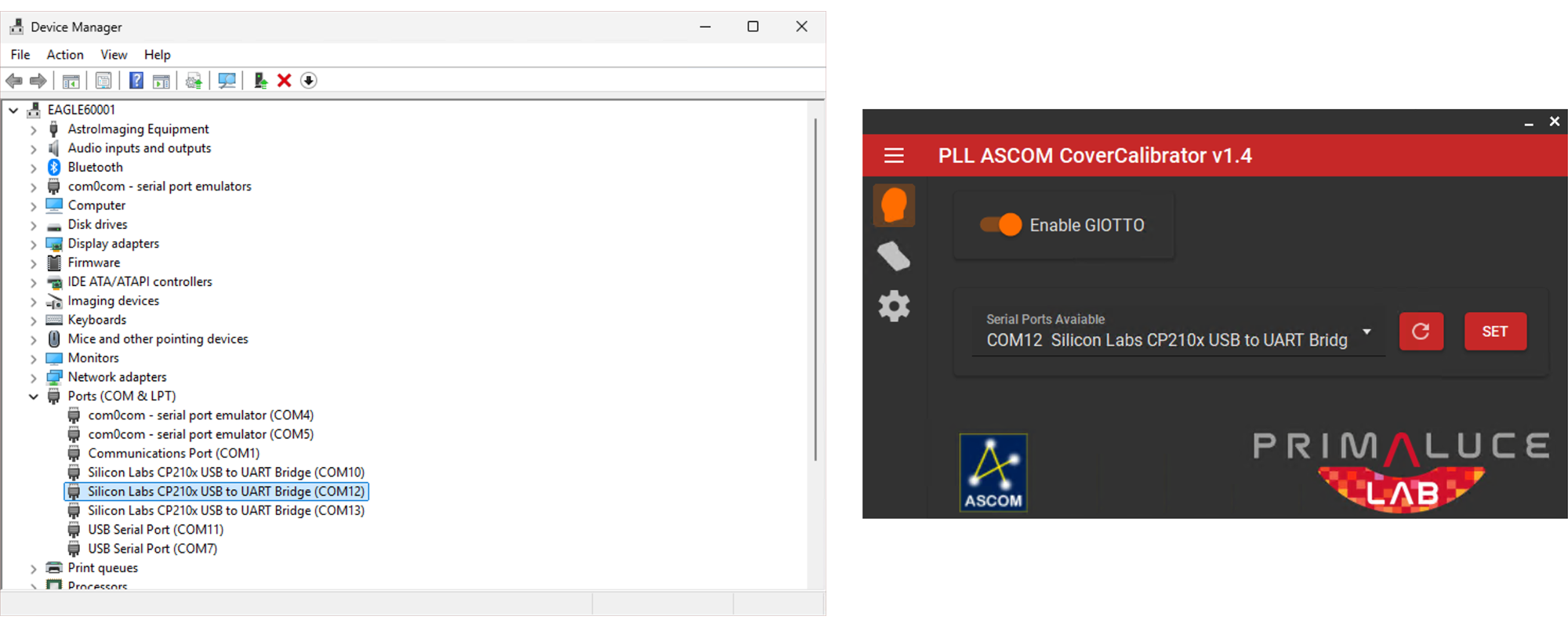 How to use GIOTTO and ALTO with NINA astronomy imaging suite