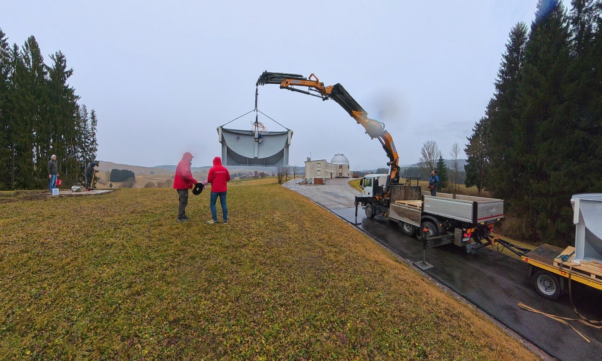 OUTPOST 3M dome installed at Asiago Astrophysical Observatory