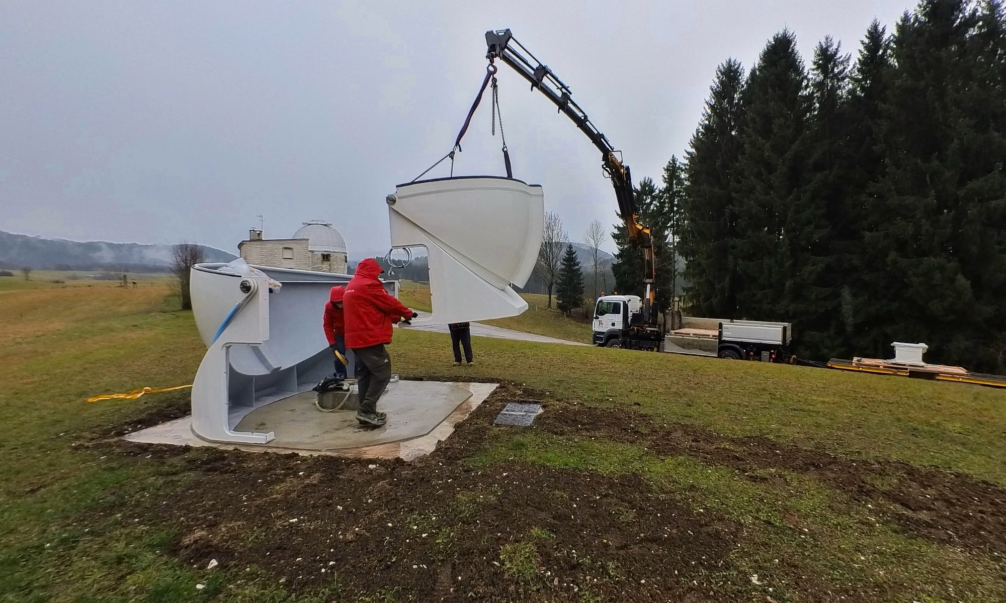 OUTPOST 3M dome installed at Asiago Astrophysical Observatory