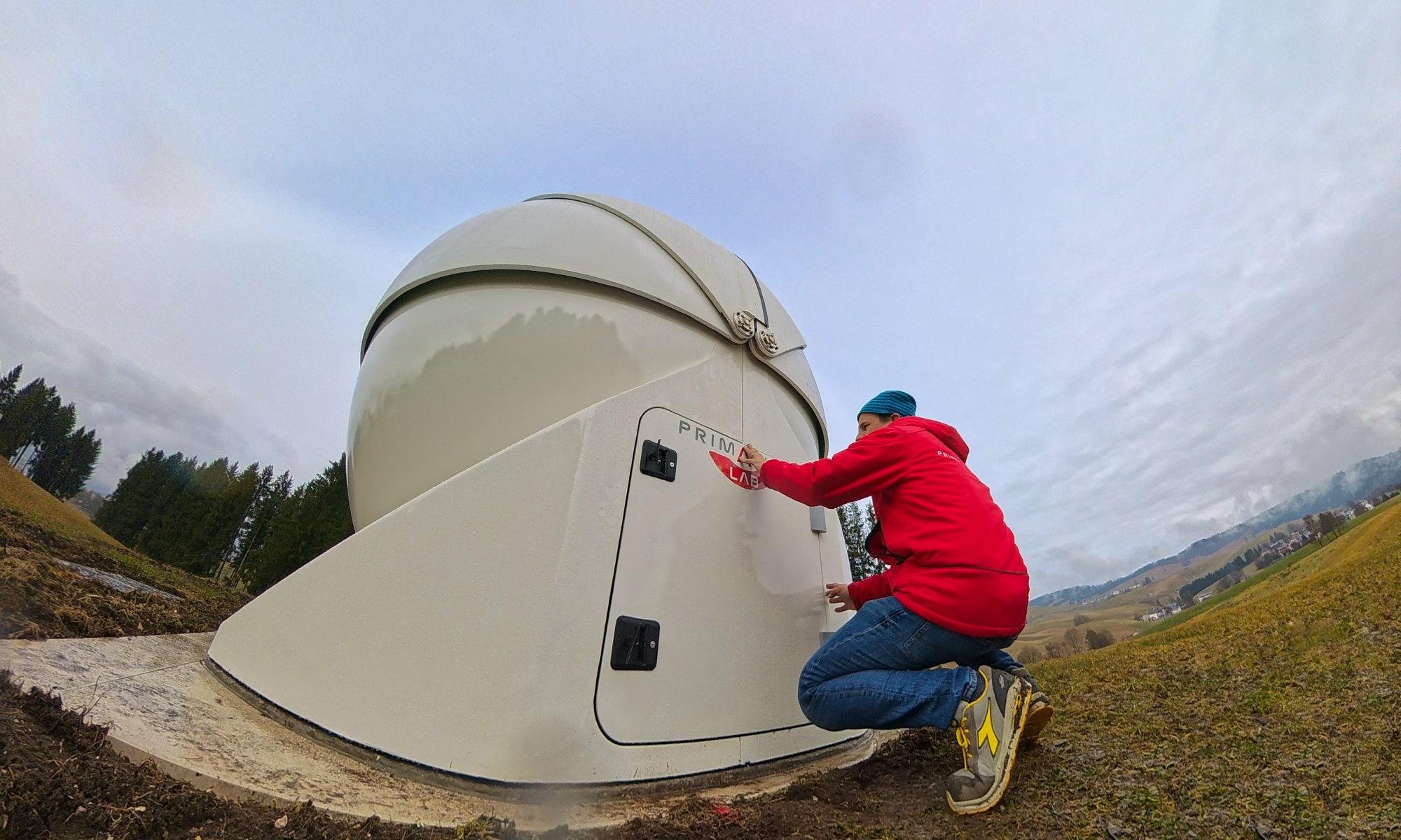 OUTPOST 3M dome installed at Asiago Astrophysical Observatory