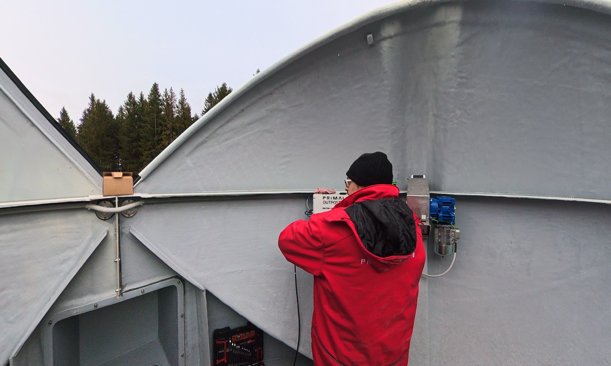 OUTPOST 3M dome installed at Asiago Astrophysical Observatory