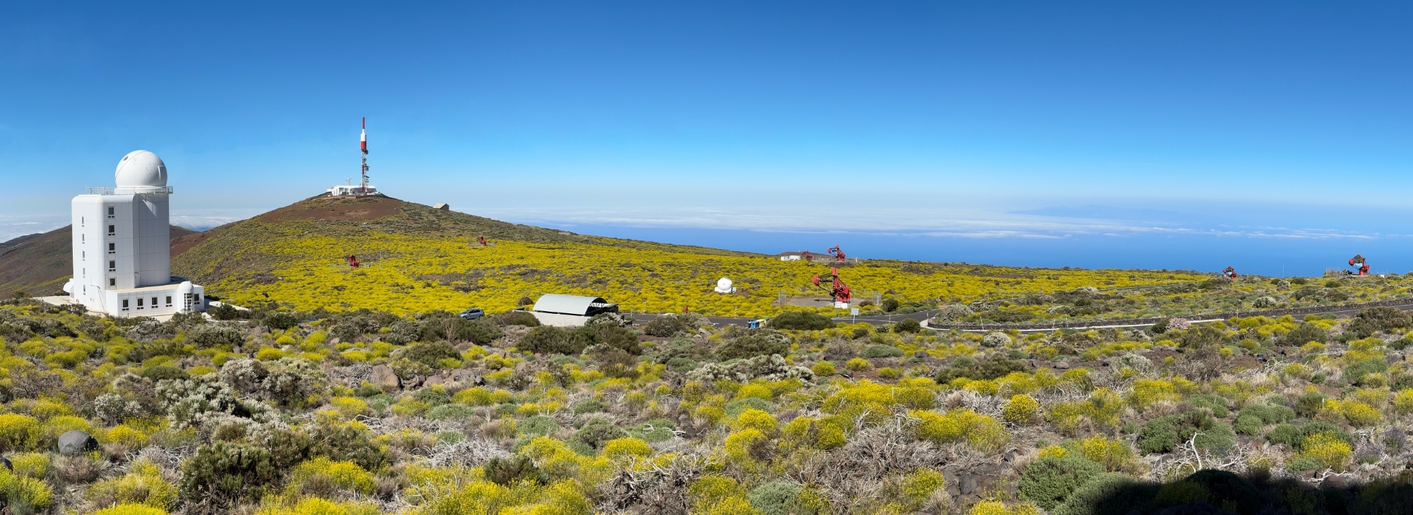 OUTPOST 3M dome installed at the ASTRI Mini-Array on the island of Tenerife