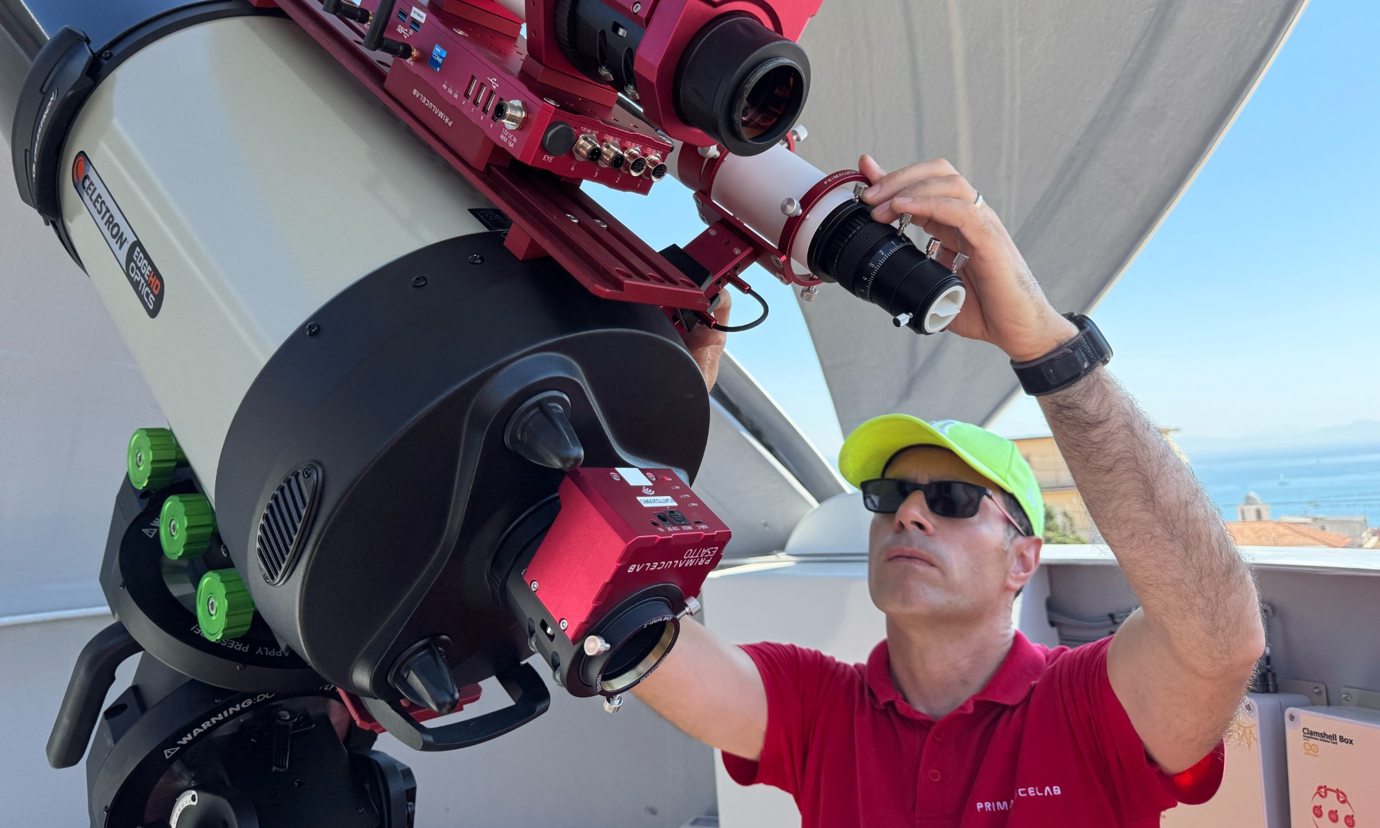 ASTRO-RES Observatory Station installed at ITS Academy G. Caboto