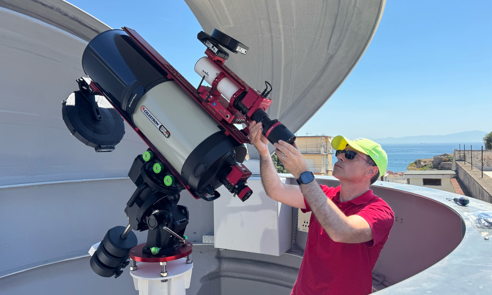 ASTRO-RES Observatory Station installed at ITS Academy G. Caboto