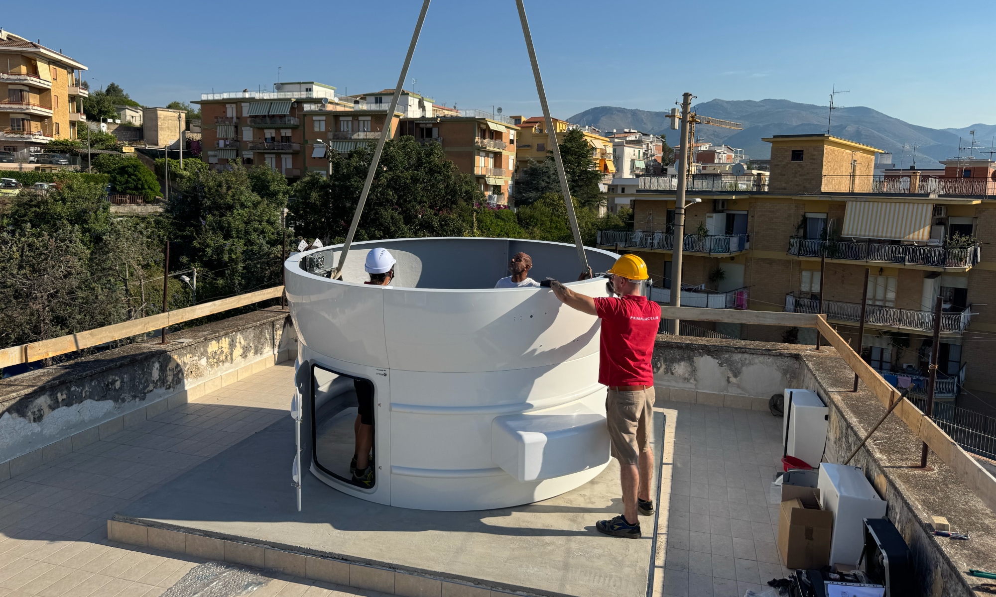ASTRO-RES Observatory Station installed at ITS Academy G. Caboto