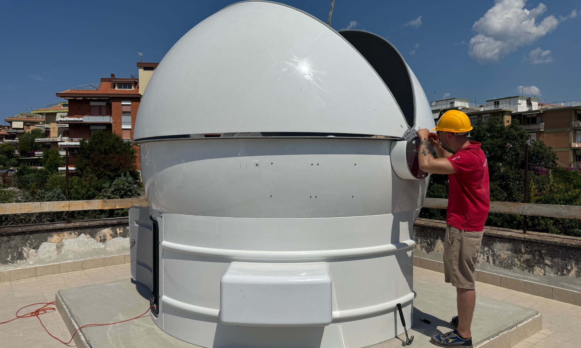 ASTRO-RES Observatory Station installed at ITS Academy G. Caboto