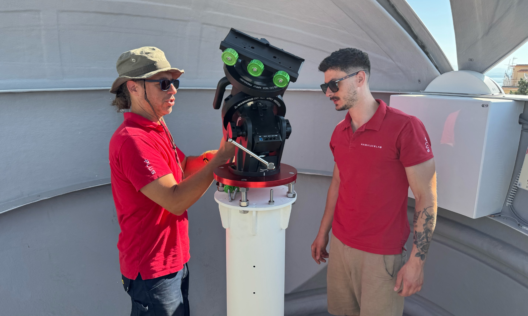 ASTRO-RES Observatory Station installed at ITS Academy G. Caboto
