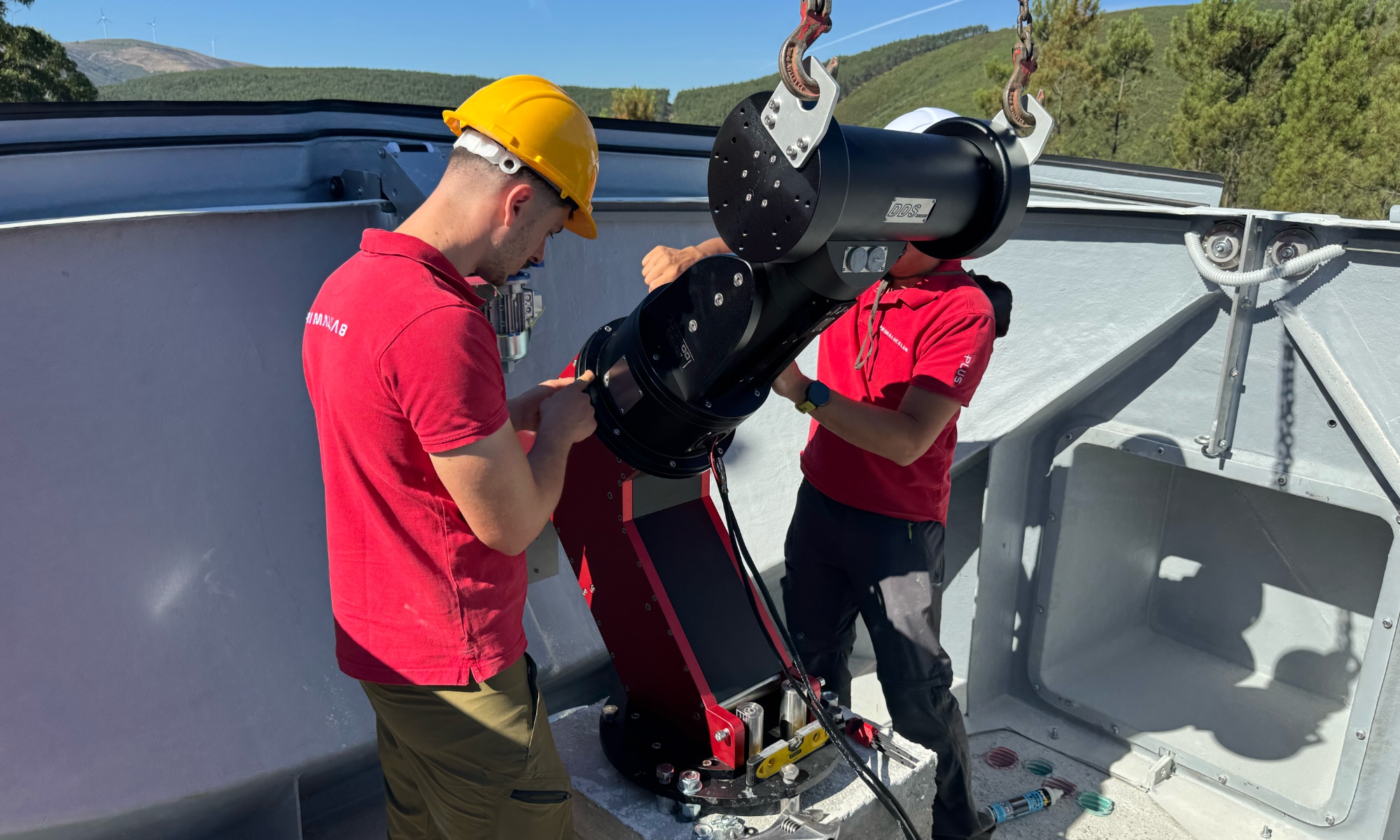 ASTRO-RES Observatory Station installata al Atlar Innovation Space Center, Portogallo