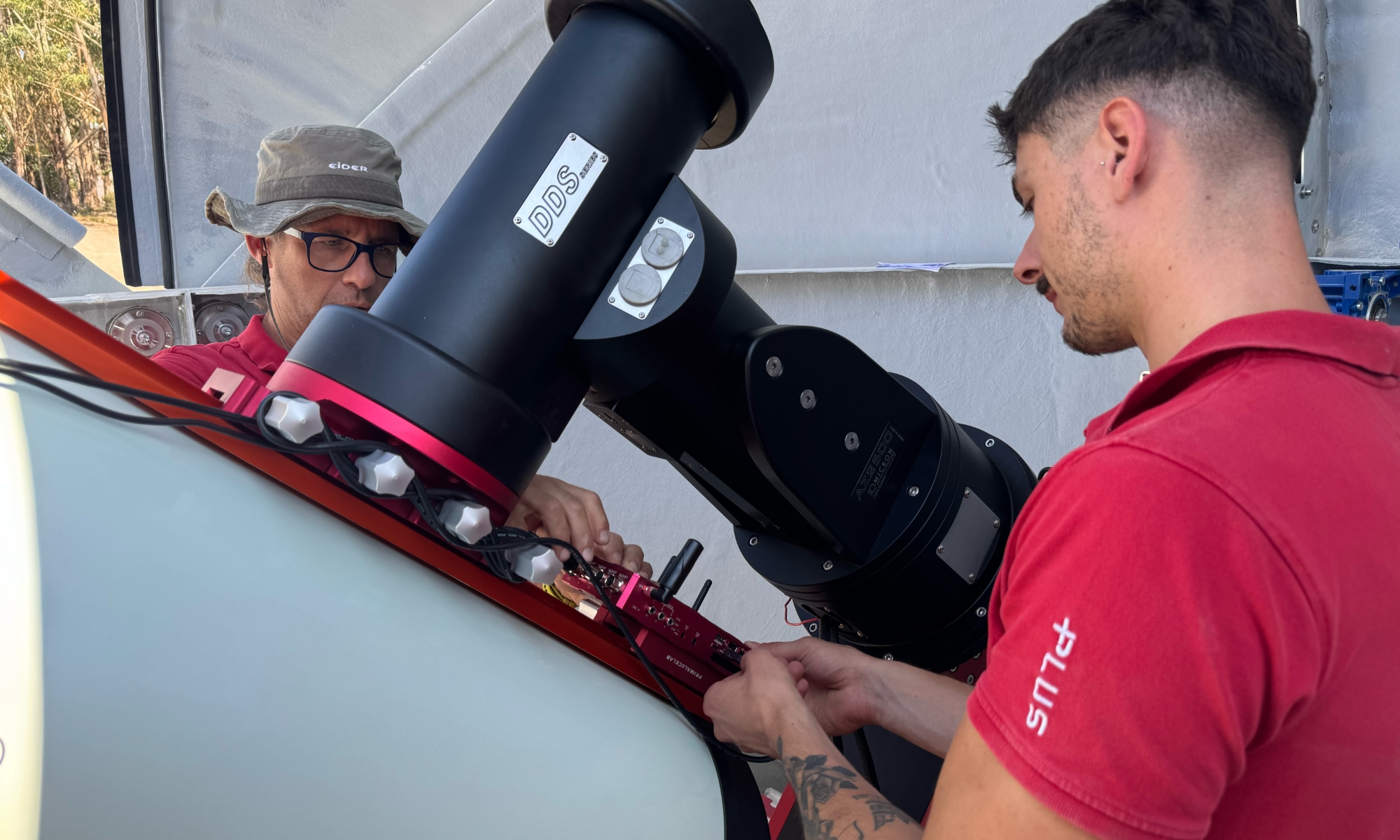 ASTRO-RES Observatory Station installata al Atlar Innovation Space Center, Portogallo
