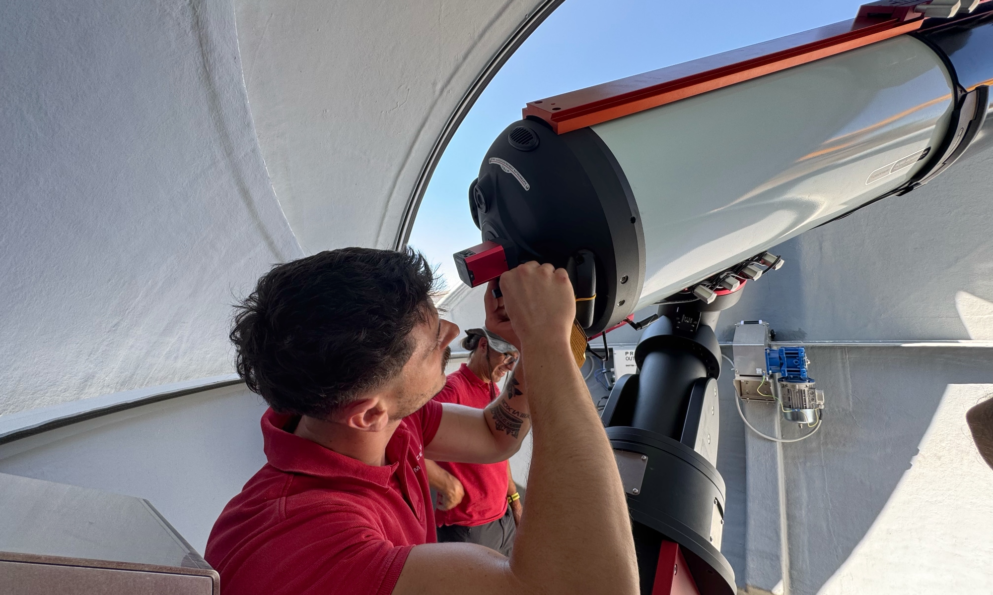 ASTRO-RES Observatory Station installata al Atlar Innovation Space Center, Portogallo