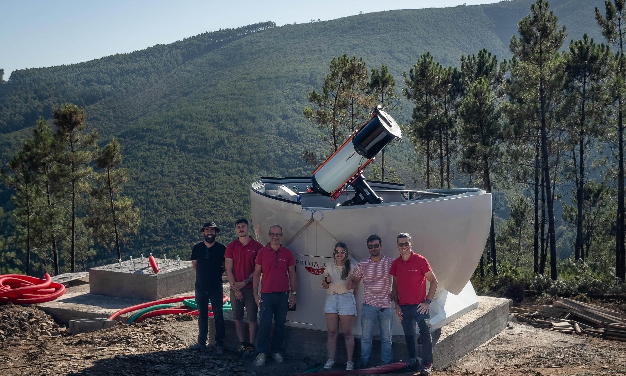 ASTRO-RES Observatory Station installed at Atlar Innovation Space Center, Portugal