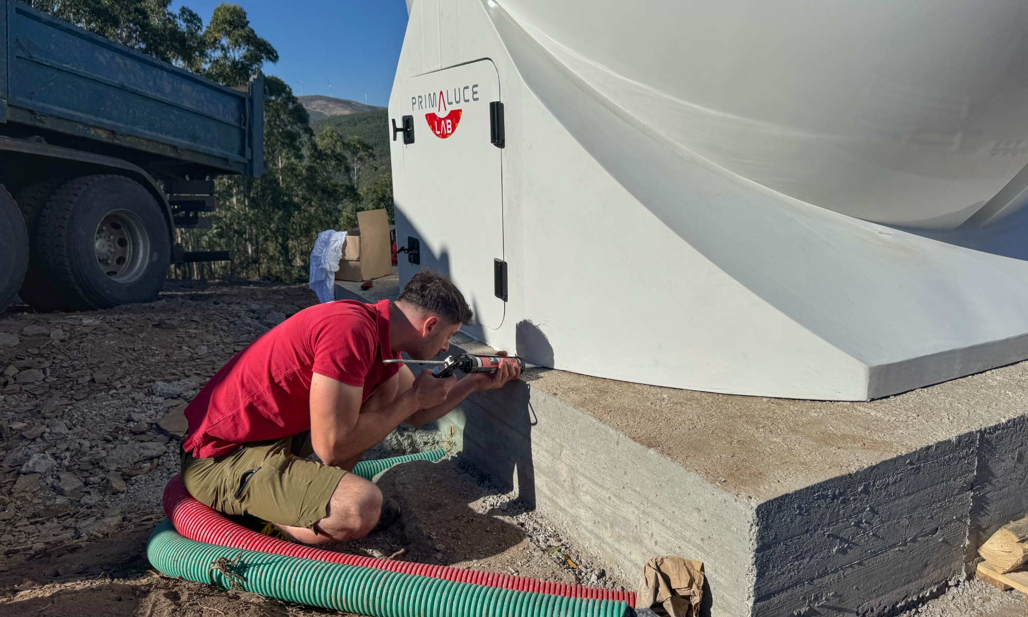 ASTRO-RES Observatory Station installata al Atlar Innovation Space Center, Portogallo