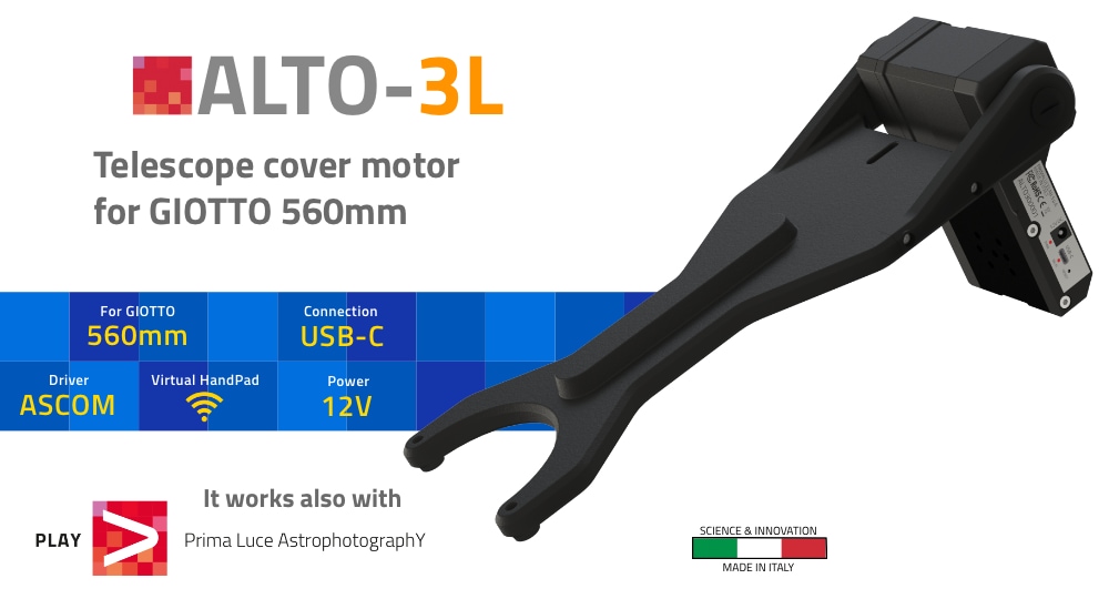 ALTO-3L telescope cover motor for GIOTTO 560mm