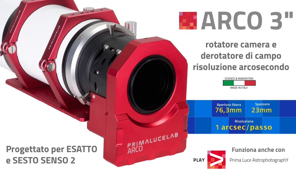 ARCO 3 rotatore di camera e derotatore di campo