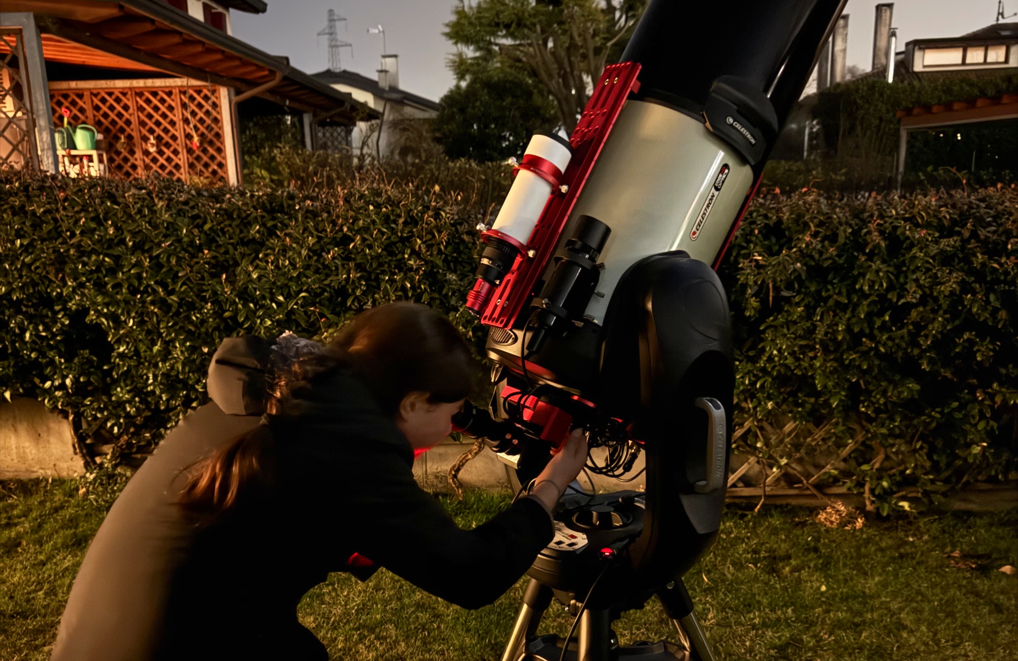 Celestron CPC Deluxe HD 8 powered by PrimaLuceLab