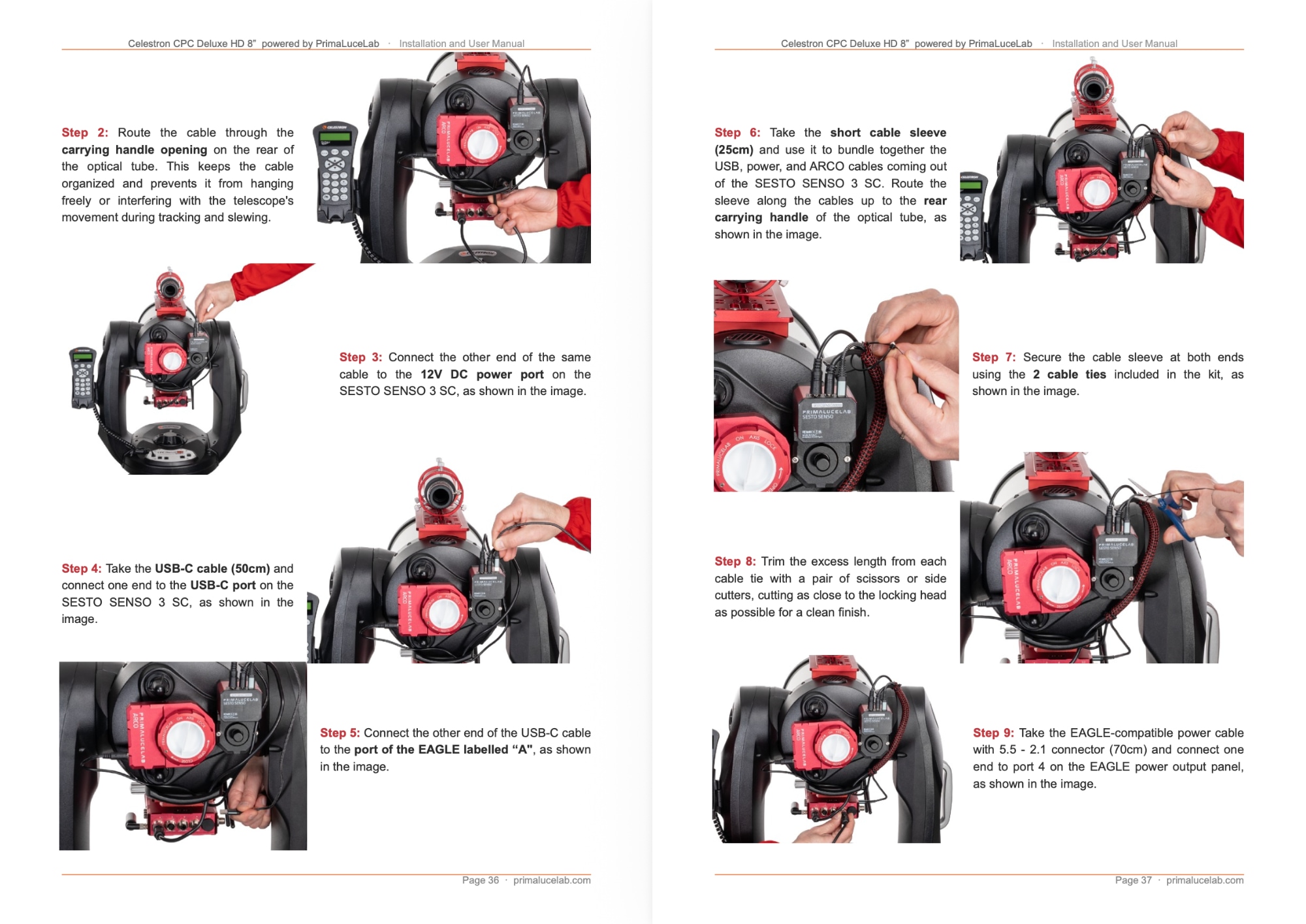 Celestron CPC Deluxe HD 8 powered by PrimaLuceLab