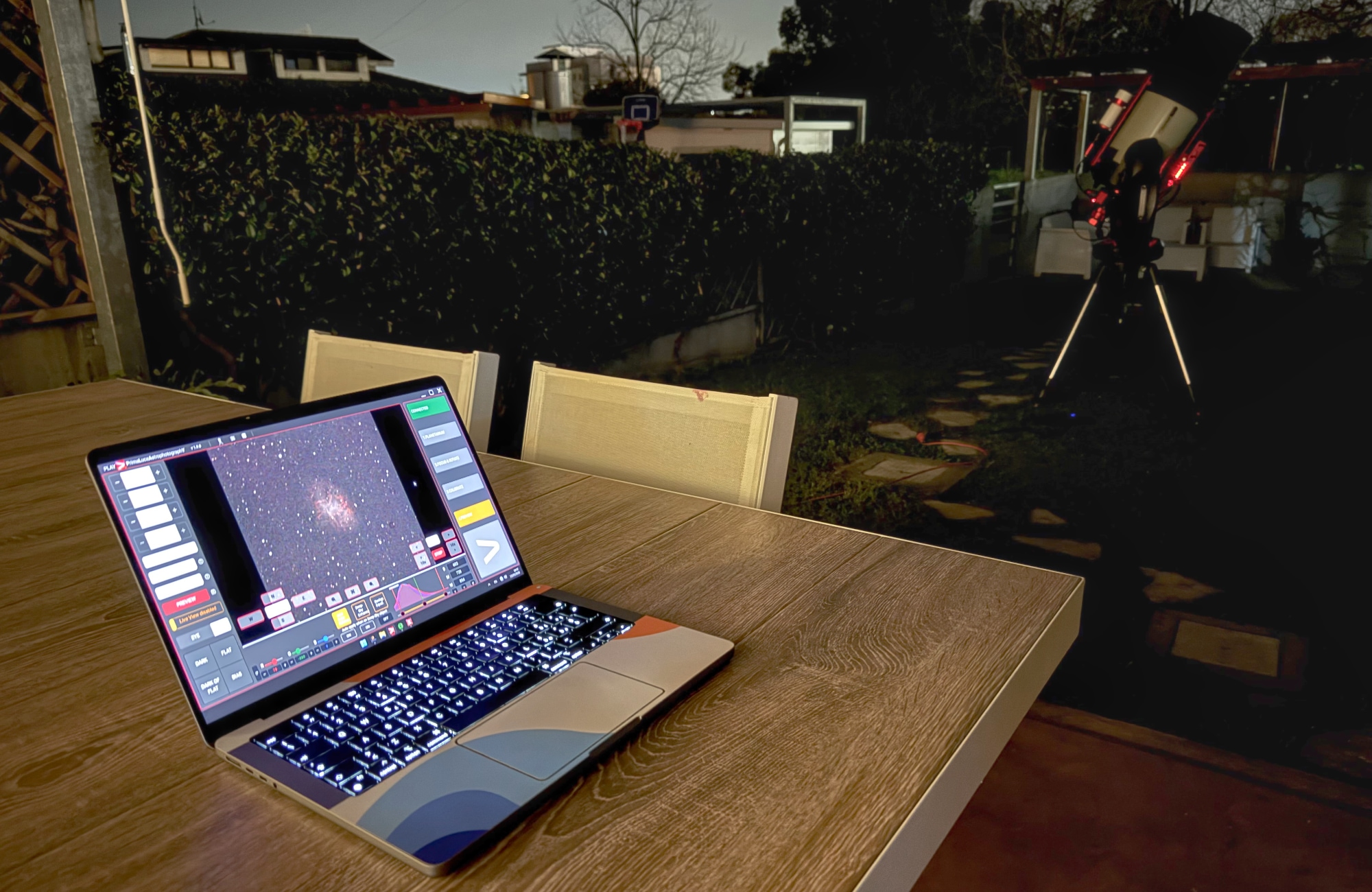 Celestron CPC Deluxe HD 8 powered by PrimaLuceLab