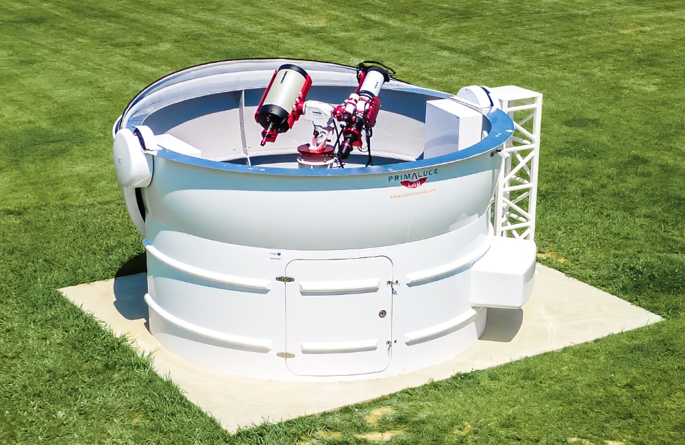 DUAL-COMPACT optical Observatory Station with dome