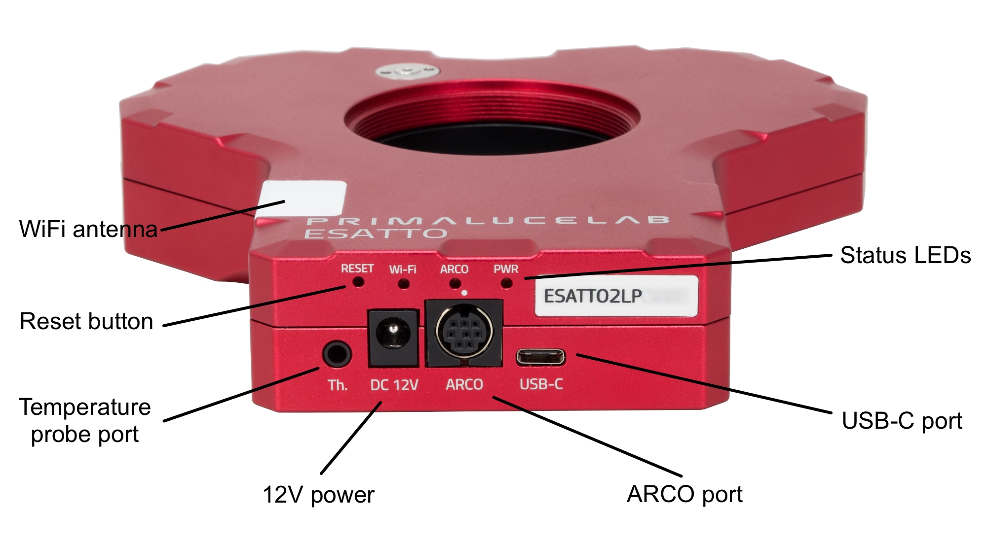 ESATTO 2 LP low profile robotic focuser