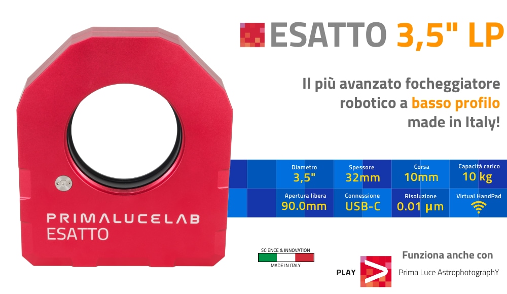 ESATTO 3,5 LP focheggiatore robotico a basso profilo