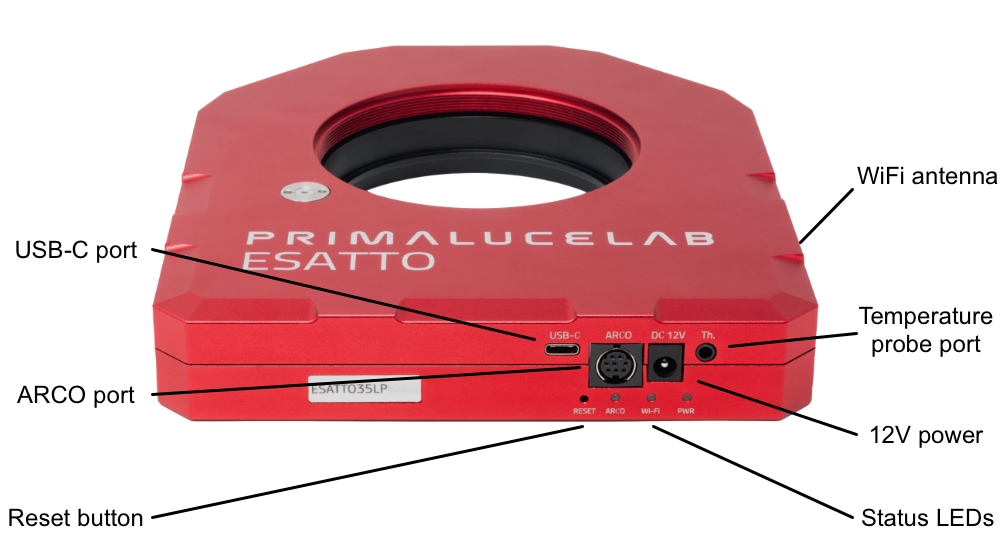 ESATTO 3,5 LP low profile robotic focuser