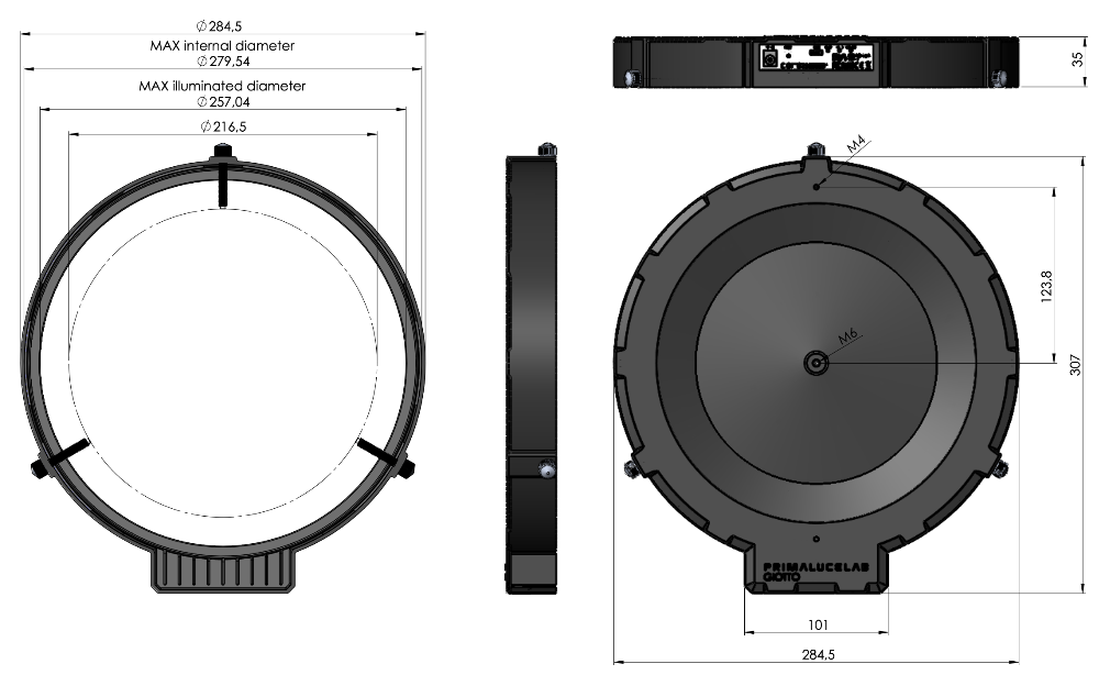 GIOTTO 255 generatore intelligente di flat field