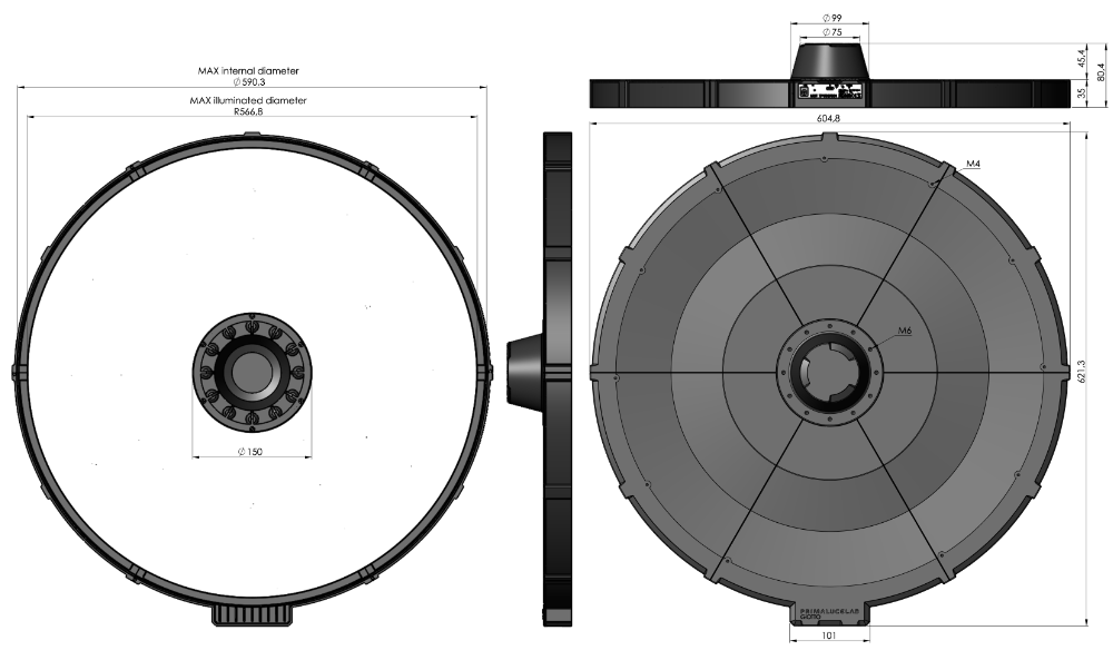 GIOTTO 560 generatore intelligente di flat field