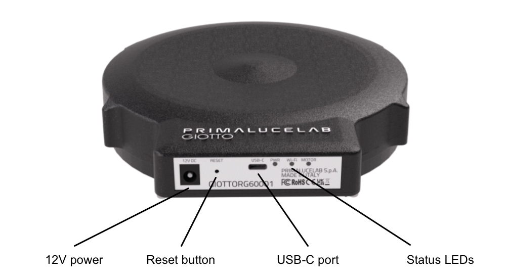 GIOTTO for Origin, Smart Flat Field Generator - control electronics