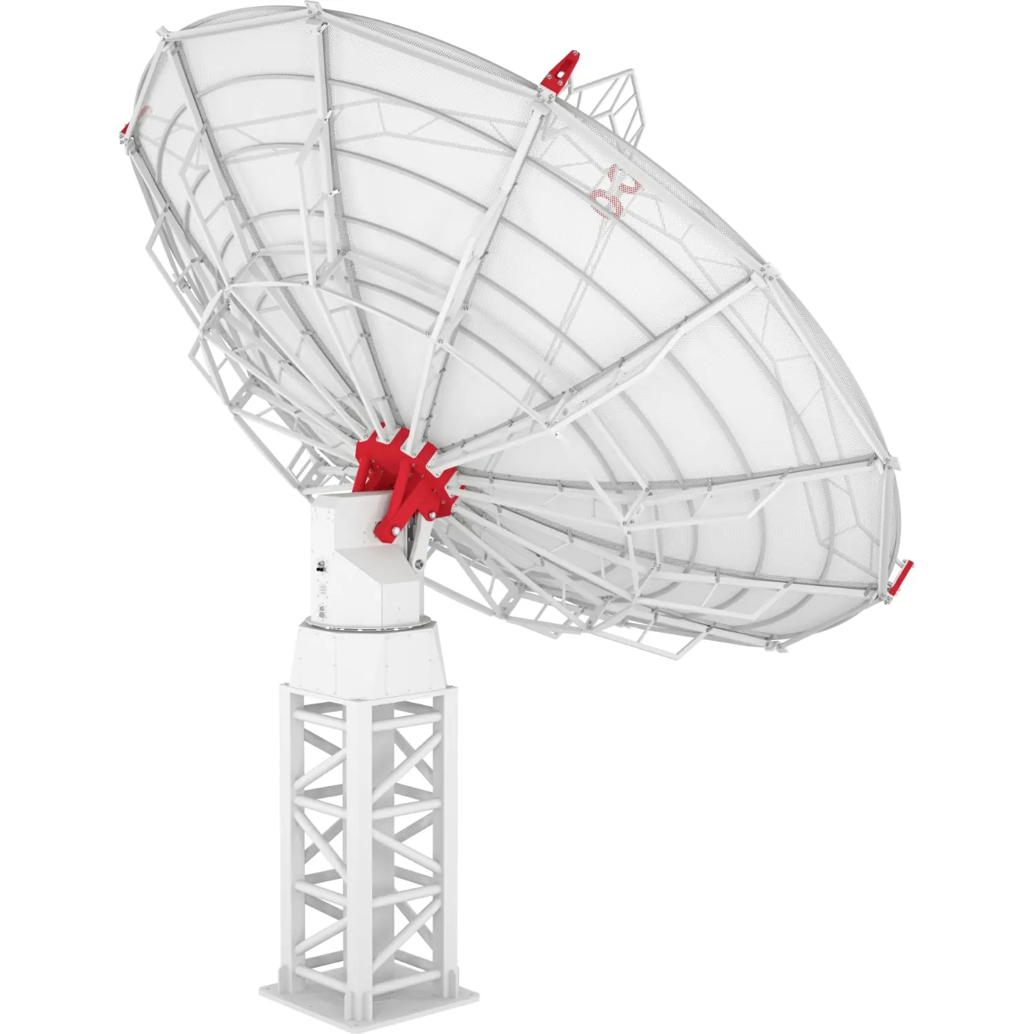 INTREPID 500-5 sistema d’antenna 5.0m per stazione di terra in banda L/S