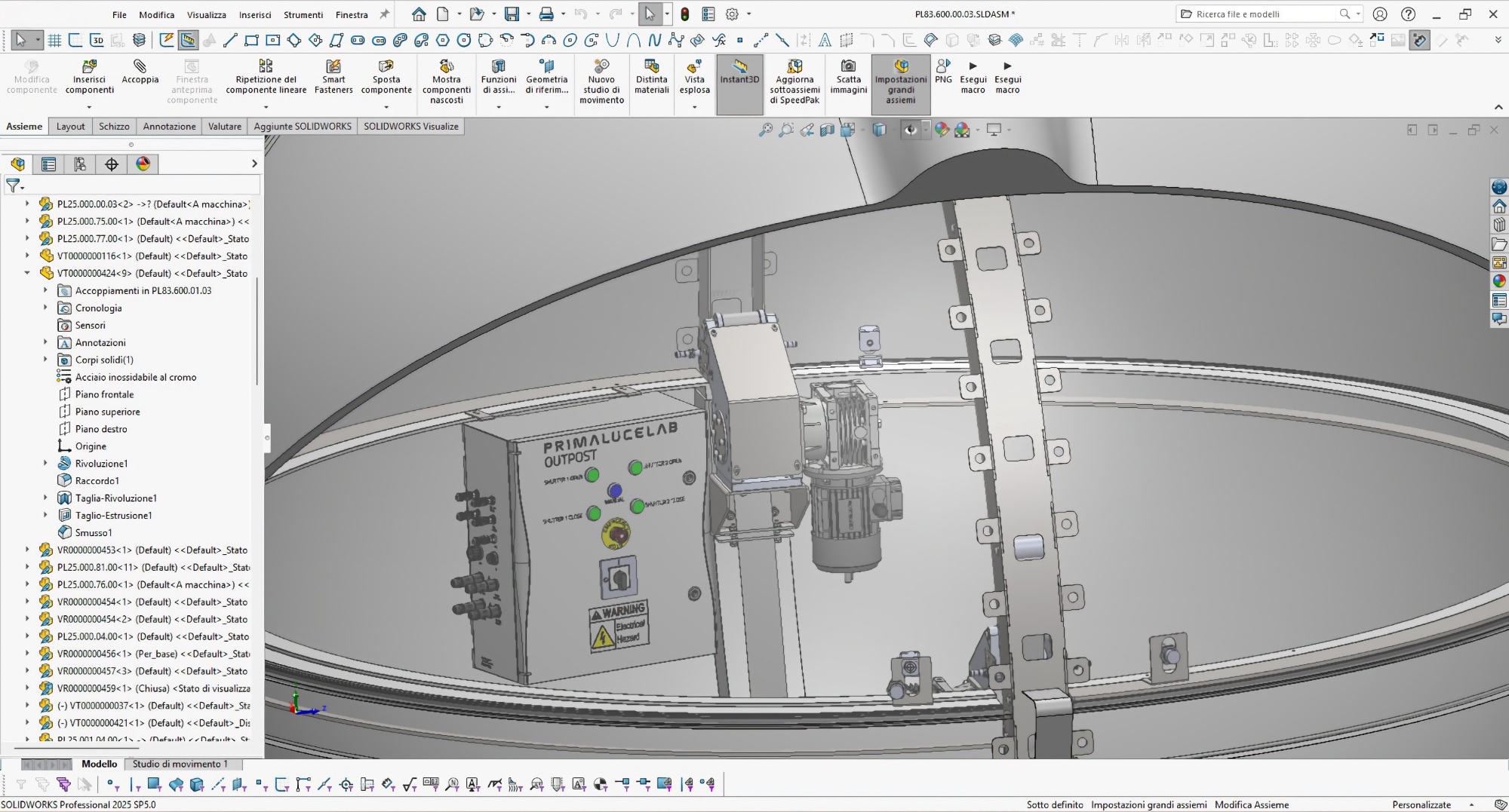 Computerized clamshell dome for telescopes and space monitoring