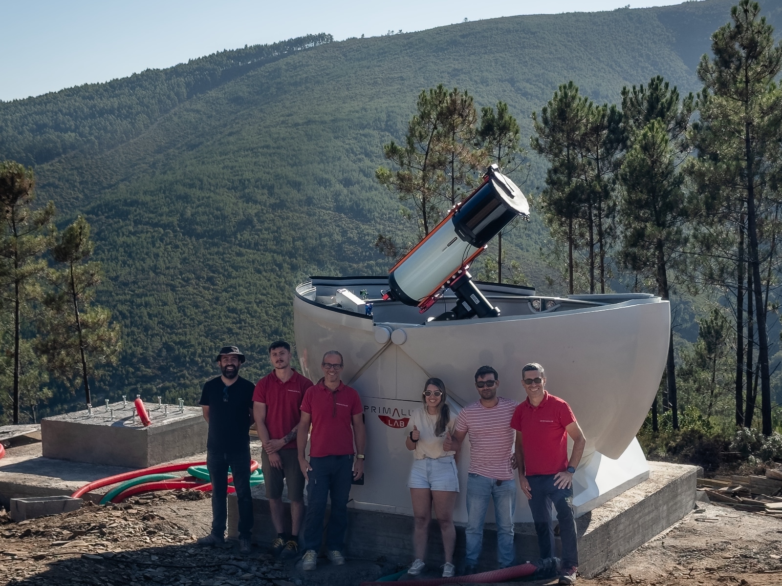 ASTRO-RES Observatory Station installed at Atlar Innovation Space Center, Portugal