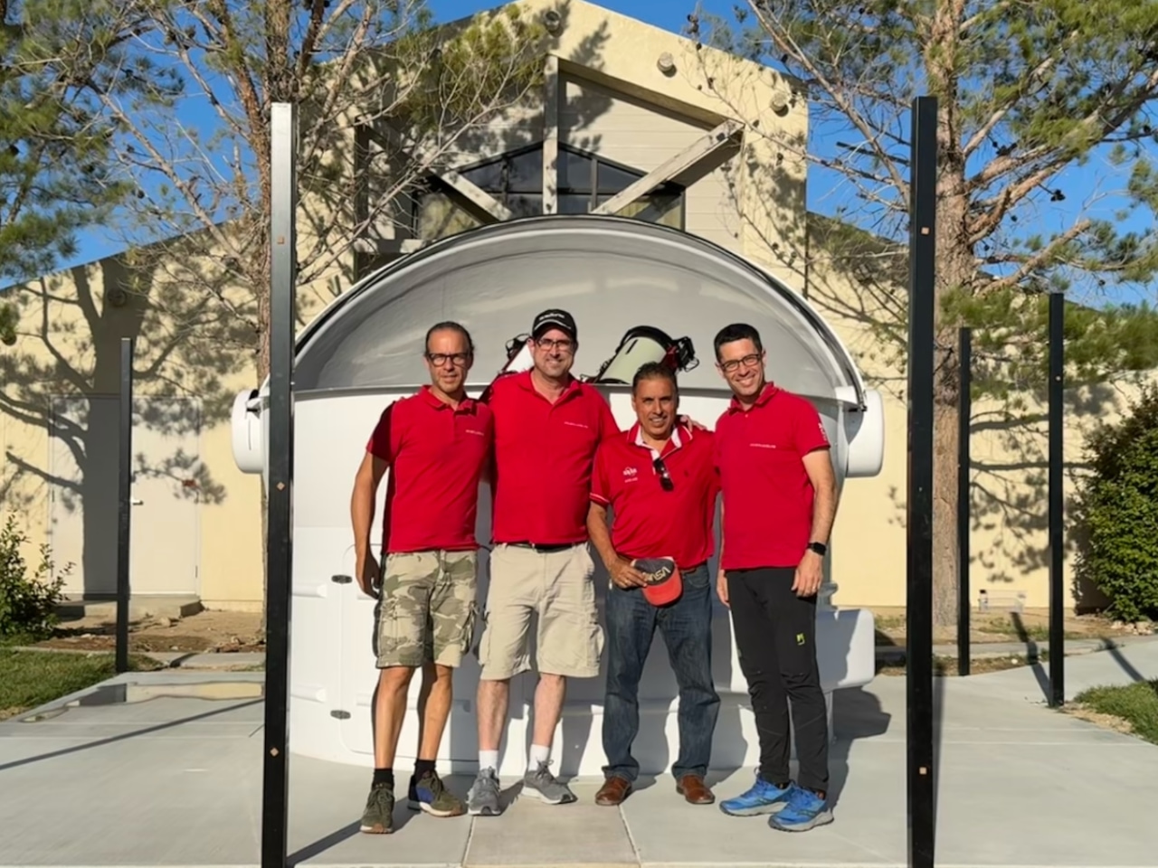 DUAL-COMPACT Observatory Station installed in San Bernardino County (California)